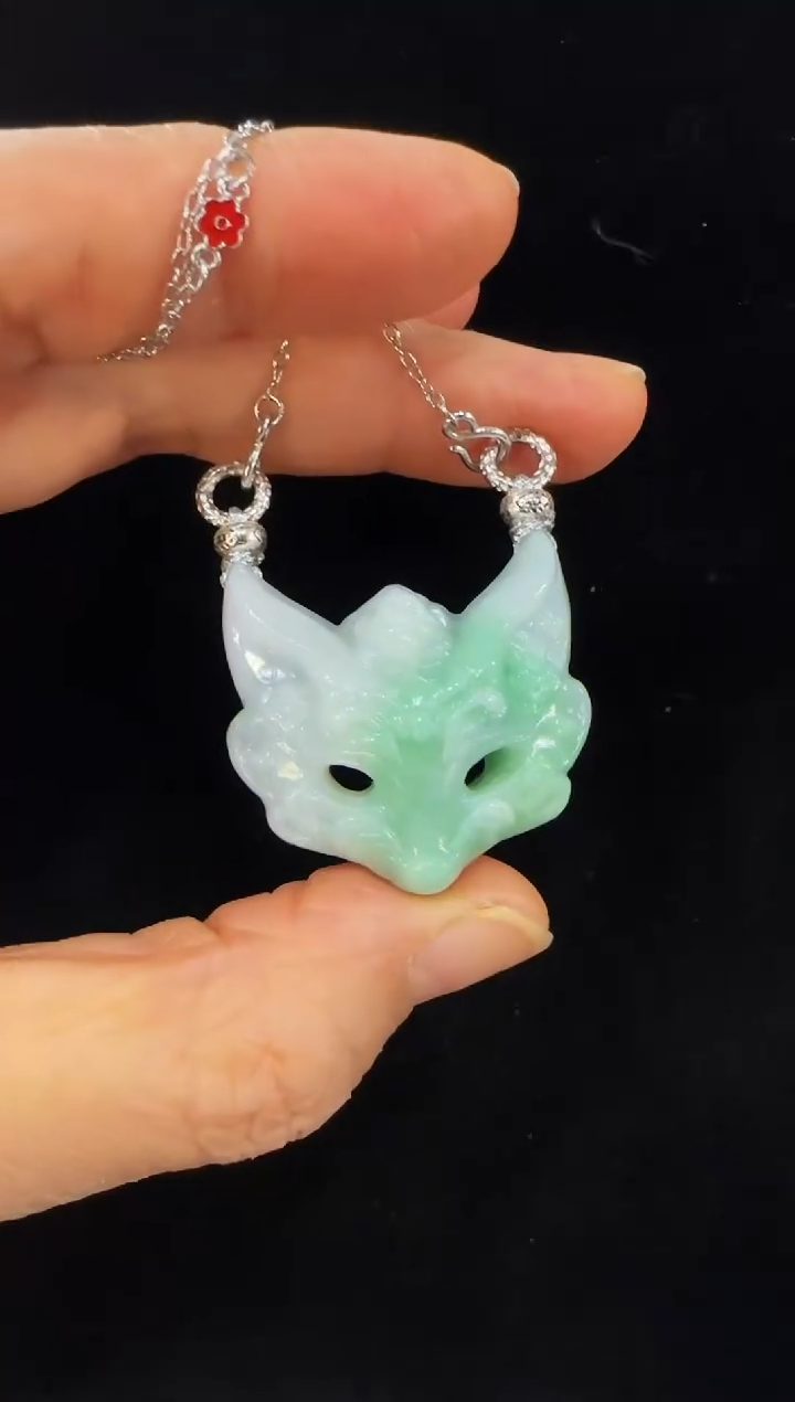 颈饰未镶嵌翡翠国风