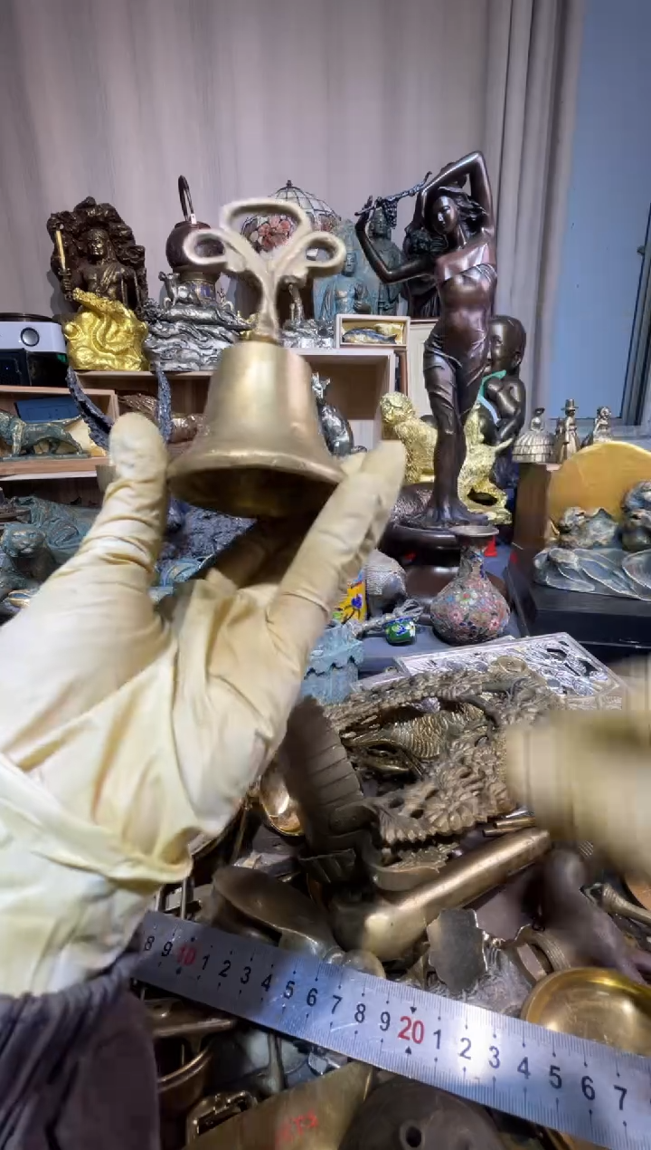 茶盏大阪中古铜器摆件126