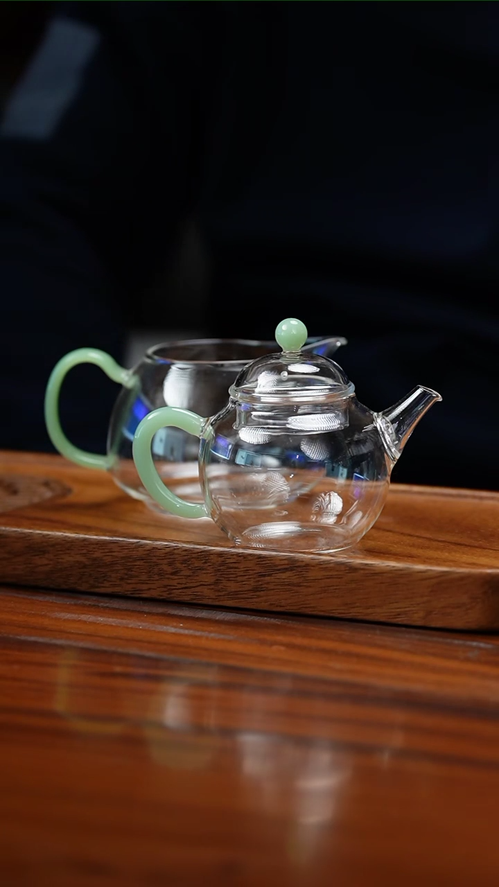 【闪购商品】品德坊禅韵泡茶壶青钰+明信唐102浅钰