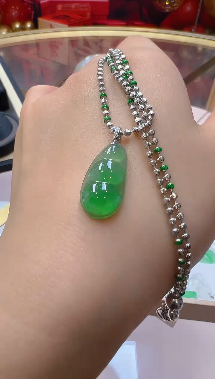 【闪购商品】翡翠吊坠(不含链)18K金镶嵌多样性团购发一件