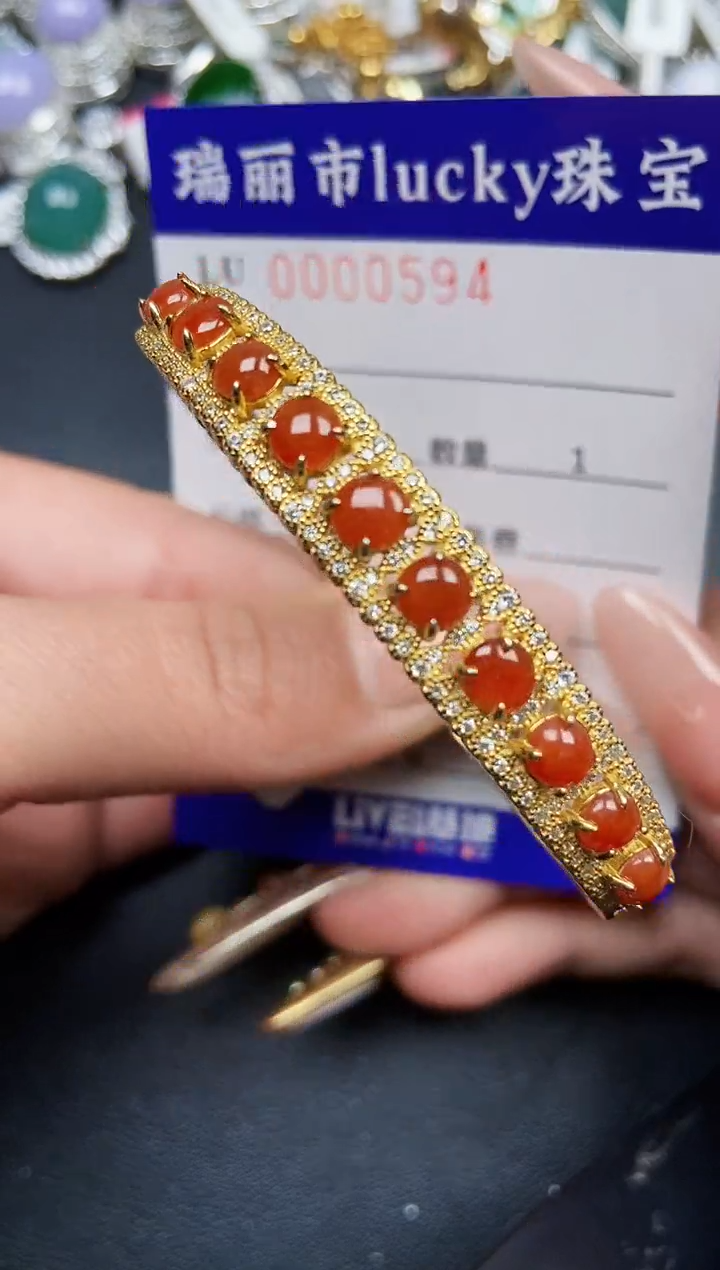 【闪购商品】翡翠颈饰银S925镶嵌0594