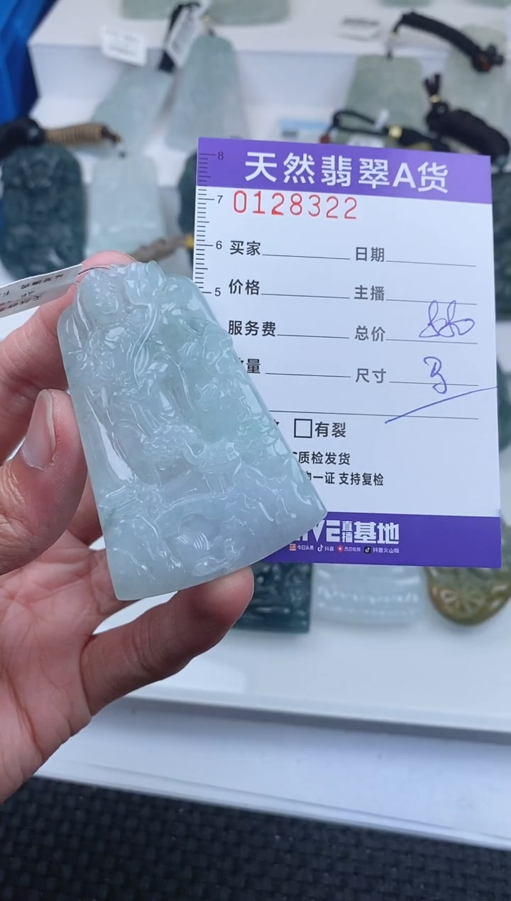 【闪购商品】翡翠颈饰未镶嵌      322