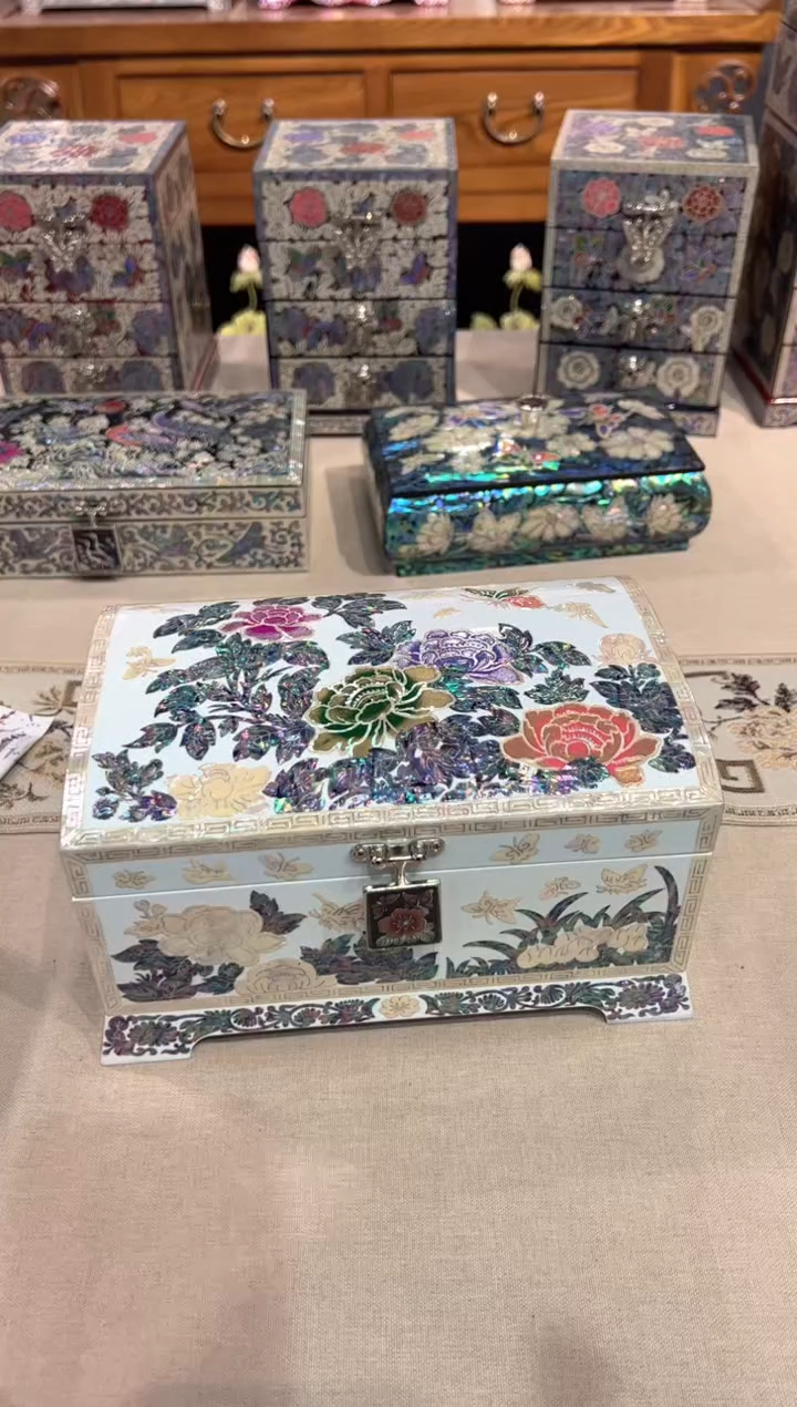 【闪购商品】全贝底 弘贝雅螺钿漆器文化馆