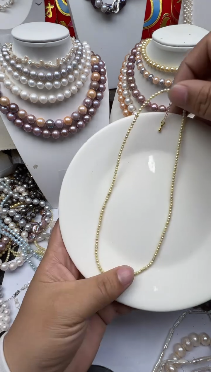 【闪购商品】淡水珍珠颈饰未镶嵌1