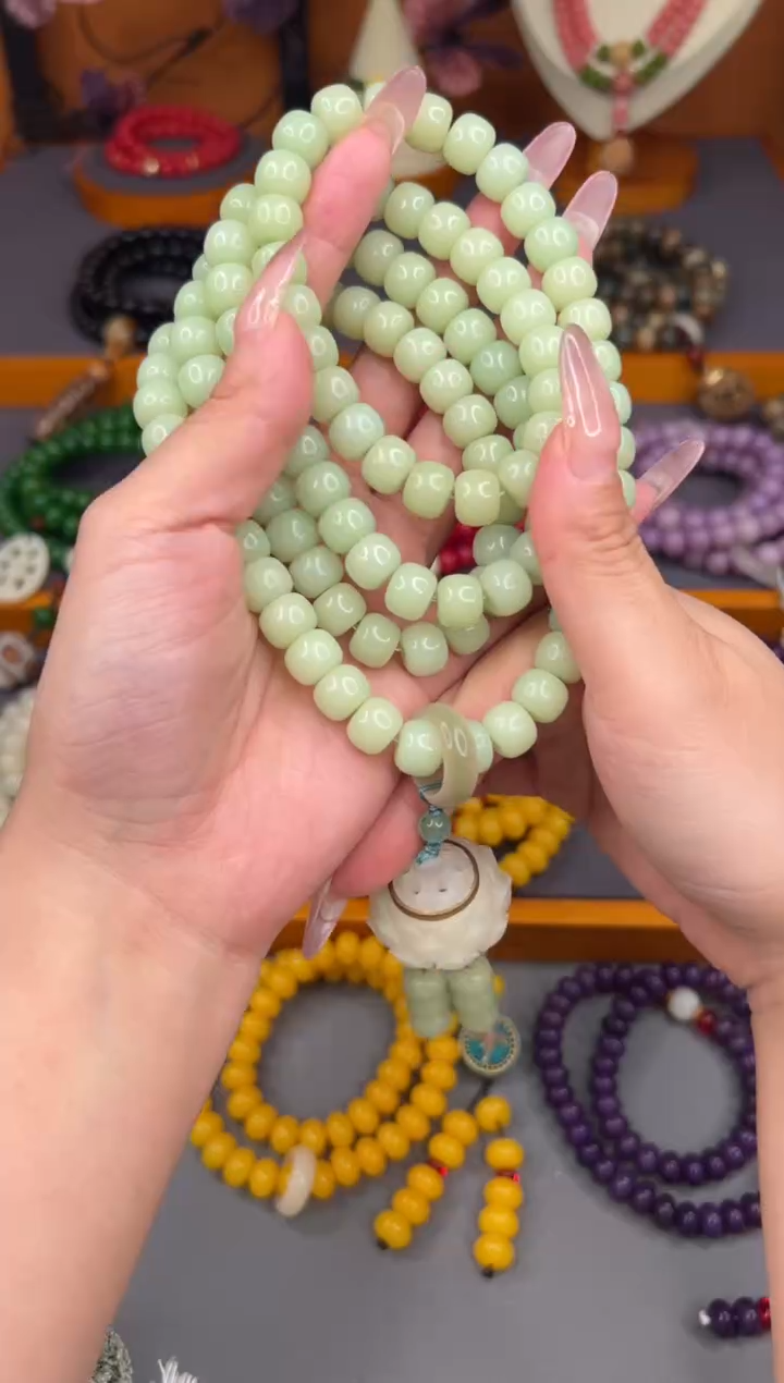 吊坠白玉菩提青提菩提