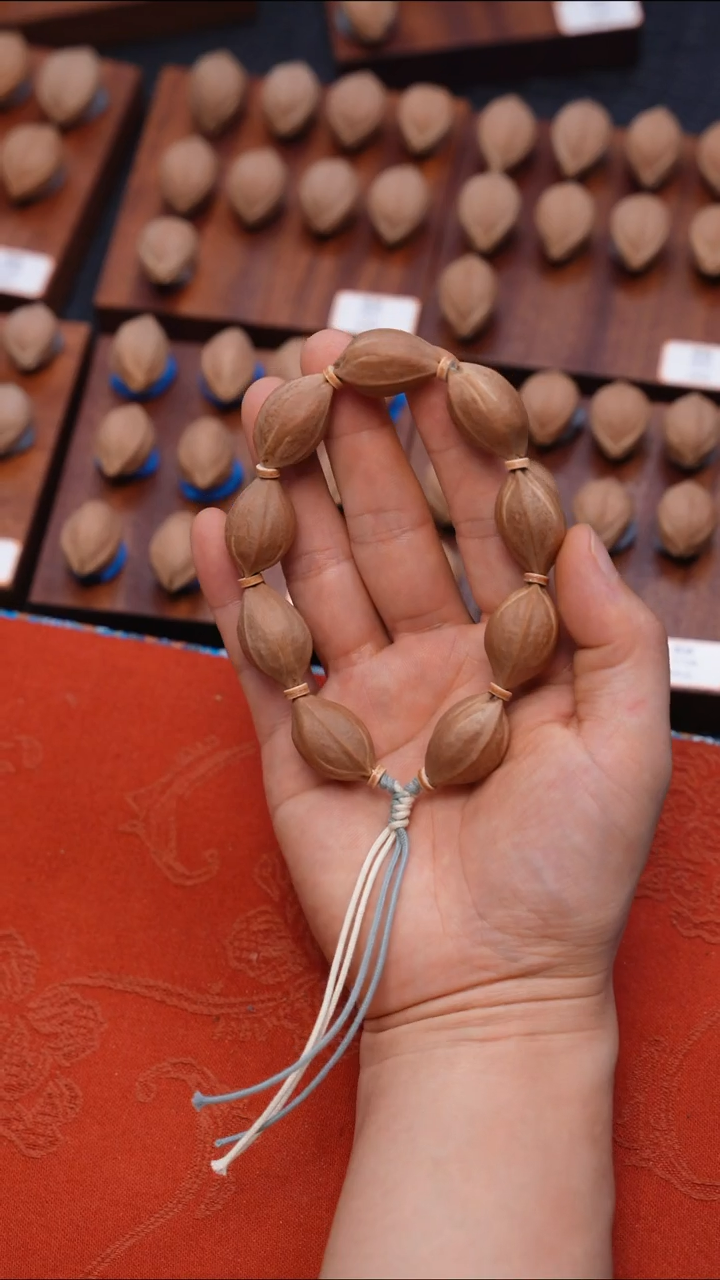 橄榄核手串/手链福利！梅林铁核素串1727
