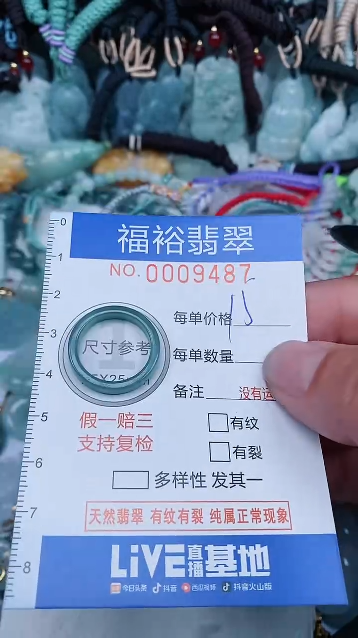 【闪购商品】翡翠颈饰未镶嵌...0009487