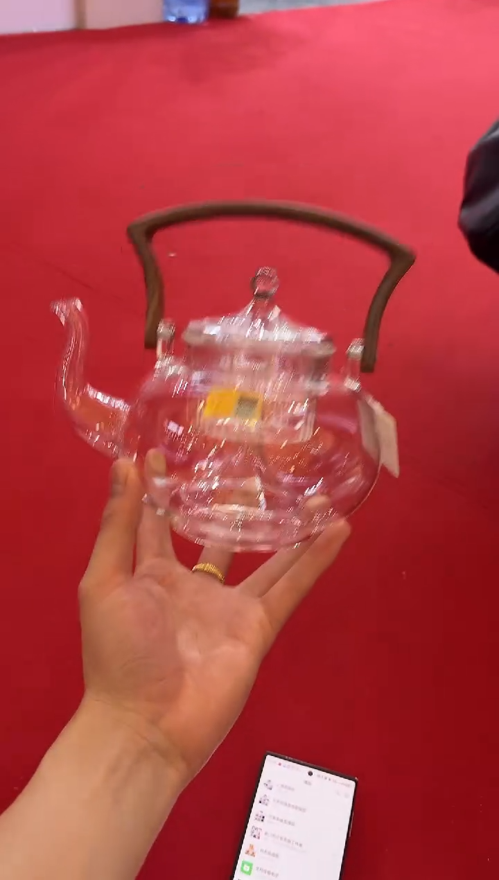 禾器-禾钺壶-透明-双内胆+禾器清简杯透明色