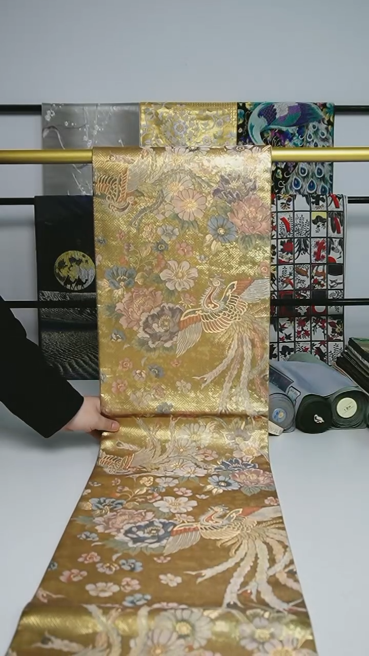 【闪购商品】织绣织锦96全通细密织花鸟