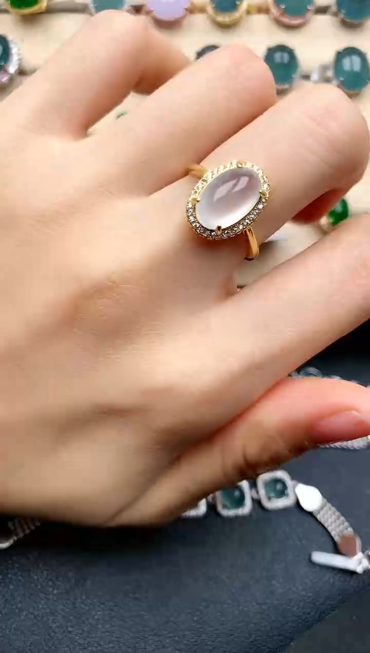 【闪购商品】翡翠戒指银S925镶嵌.....