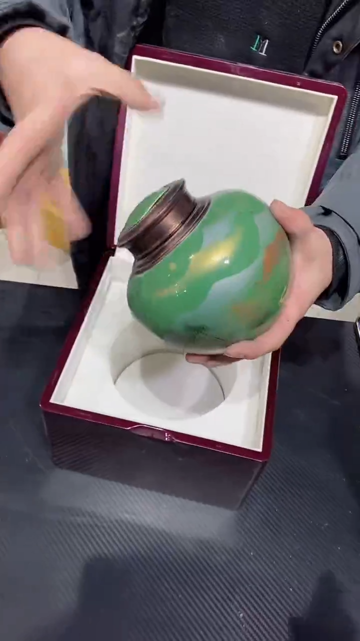 【闪购商品】罐陶瓷茶叶罐储物罐（不带礼盒）