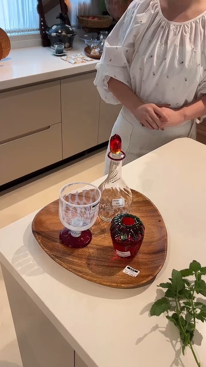 期*茶道摆件0000红色酒器一套7088