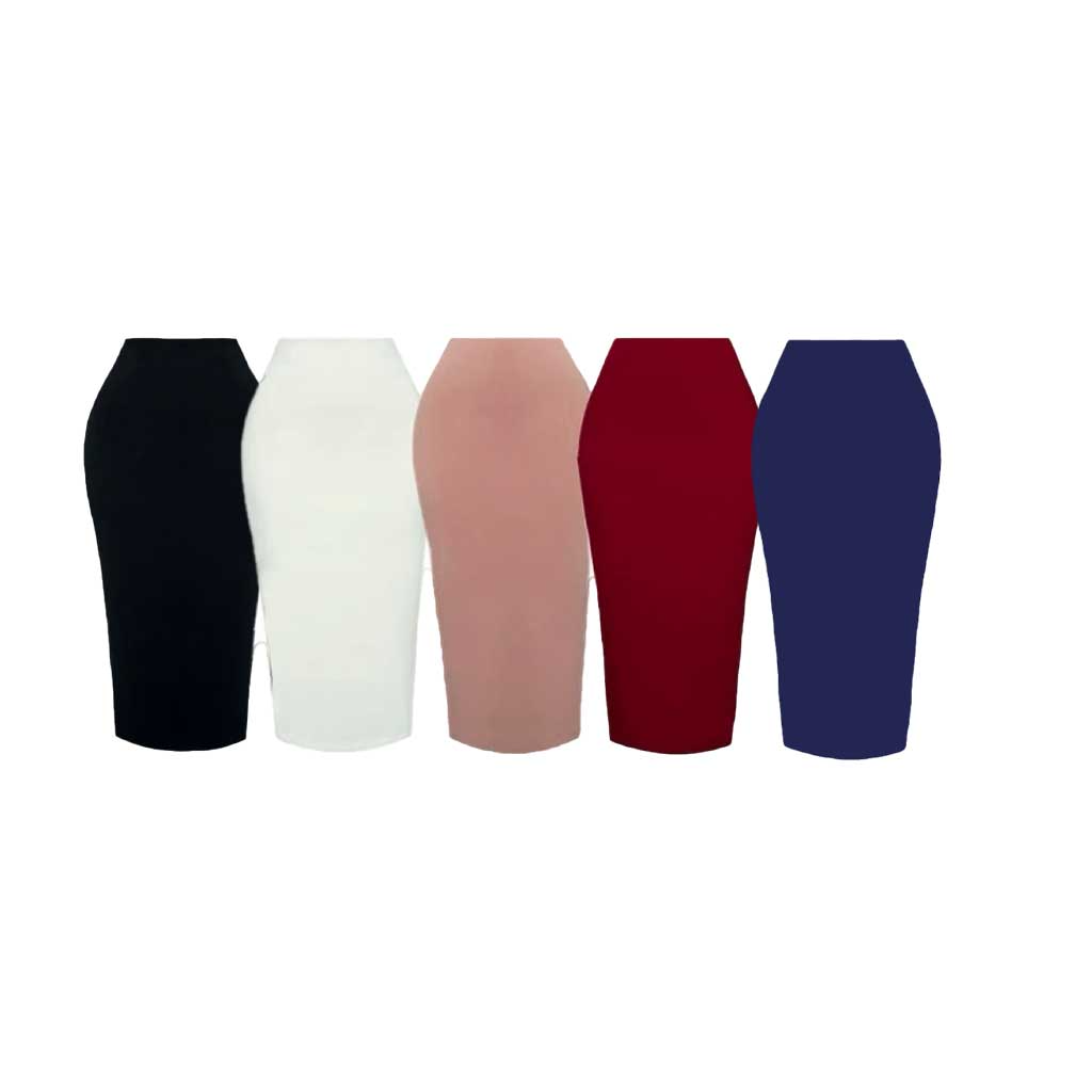 黄大闪闪原创【白茶】纯欲设计感小众有弹力百搭半身裙SS701