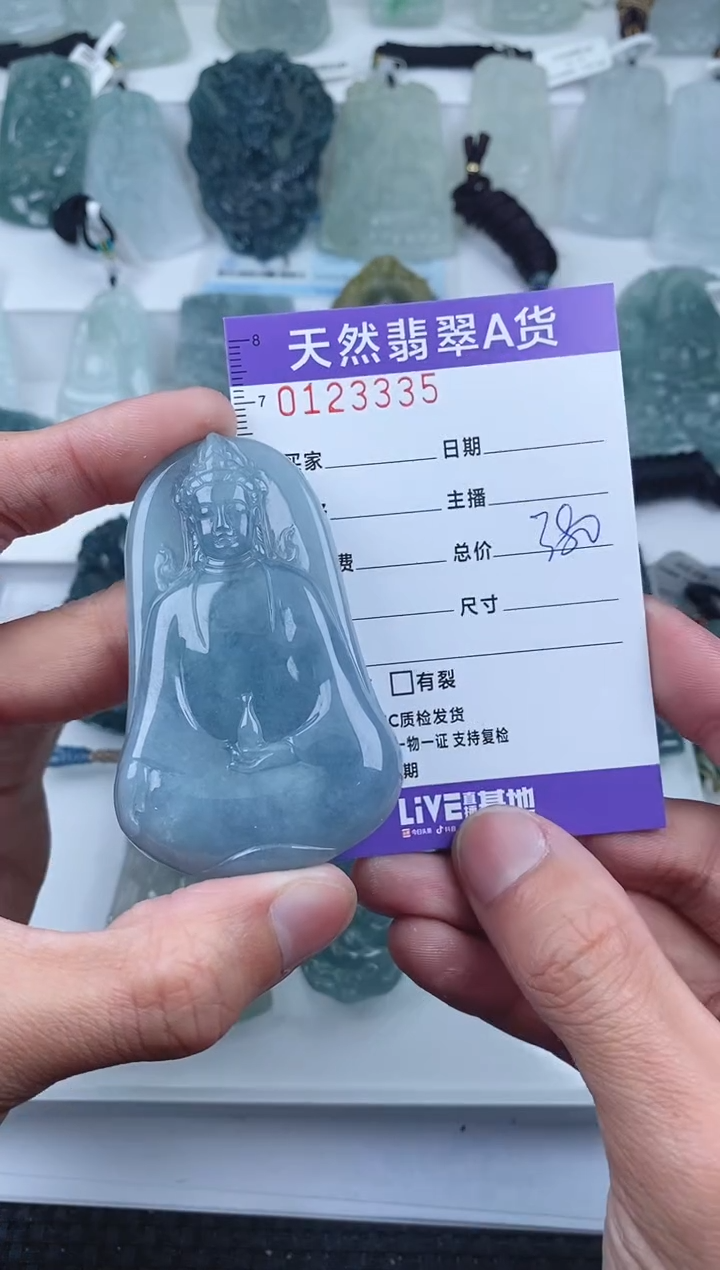 【闪购商品】翡翠颈饰未镶嵌        335