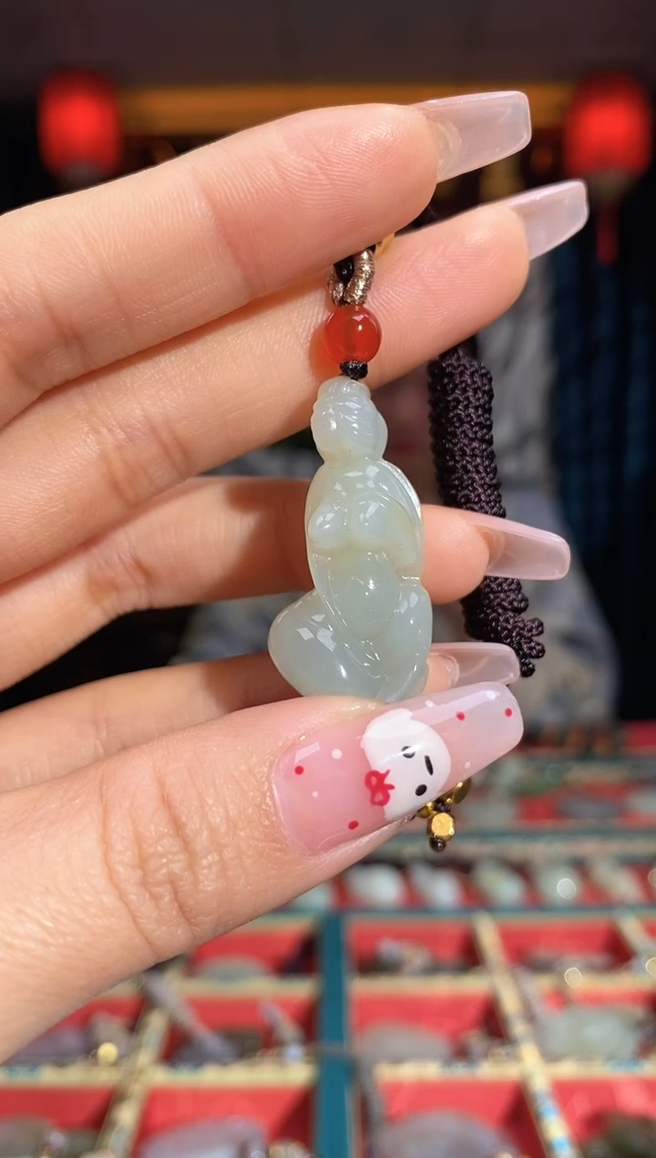 【闪购商品】和田玉颈饰未镶嵌玉美人