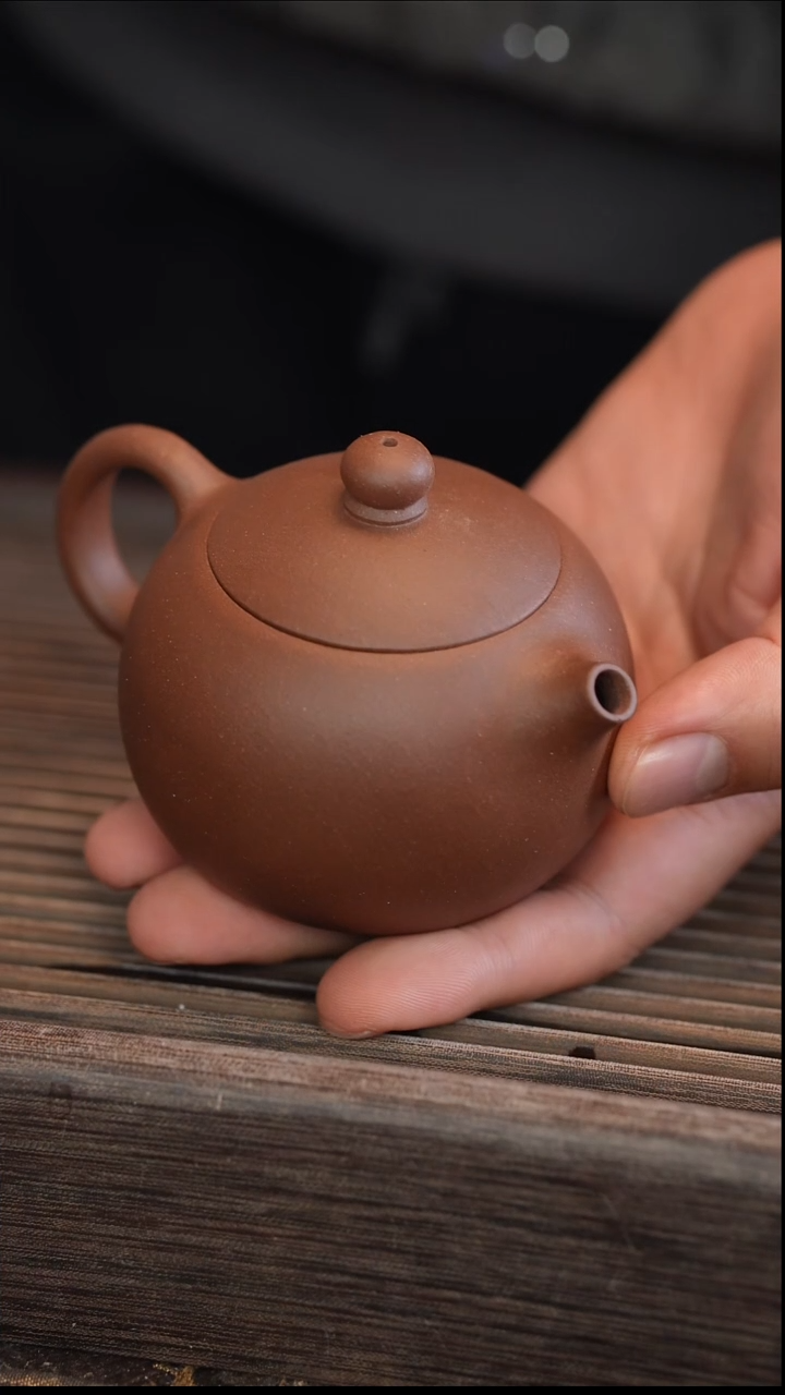 茶壶紫砂如*全手     