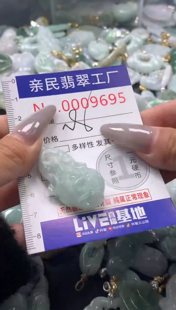 颈饰未镶嵌翡翠9695