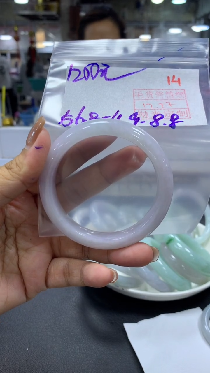 未镶嵌定制翡翠毛货需精细抛光+拍一发一+14