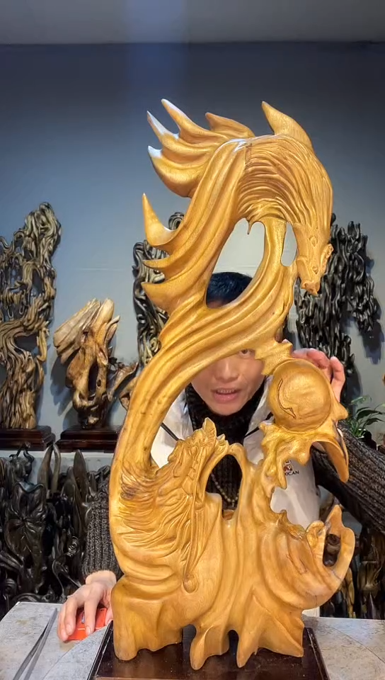 【闪购商品】金丝楠金丝楠小叶桢楠随行摆件26