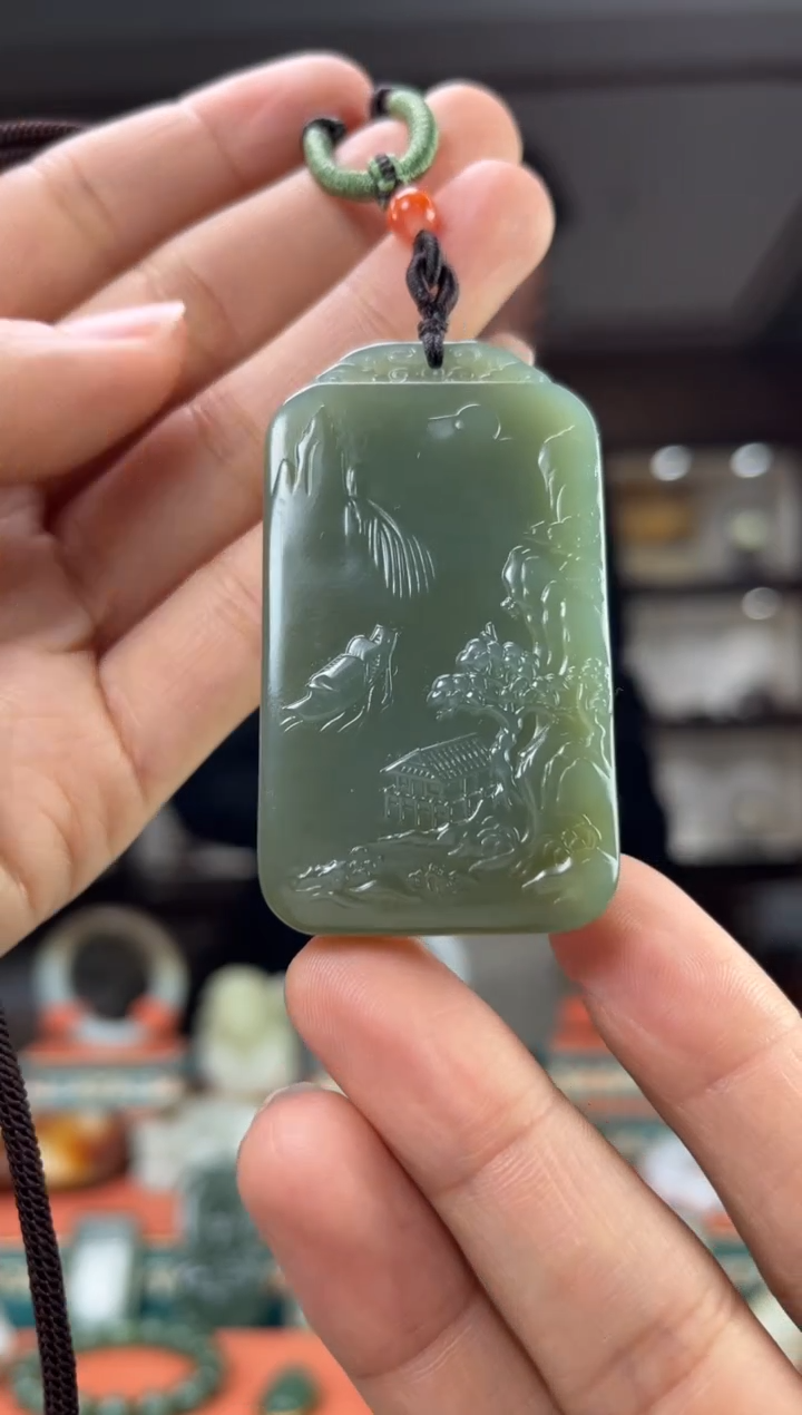 【闪购商品】和田玉颈饰未镶嵌佩佩