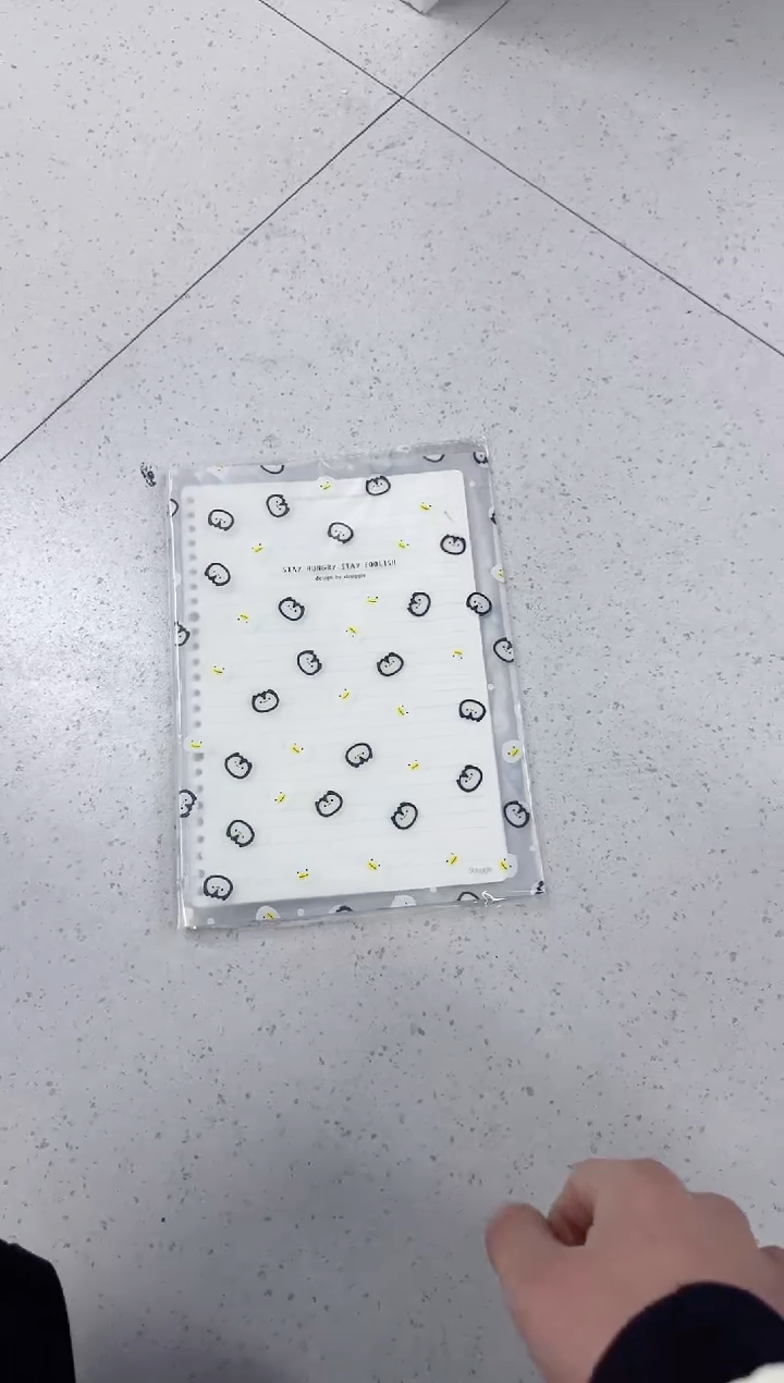 奋斗良品线圈本记事本b5到手两本