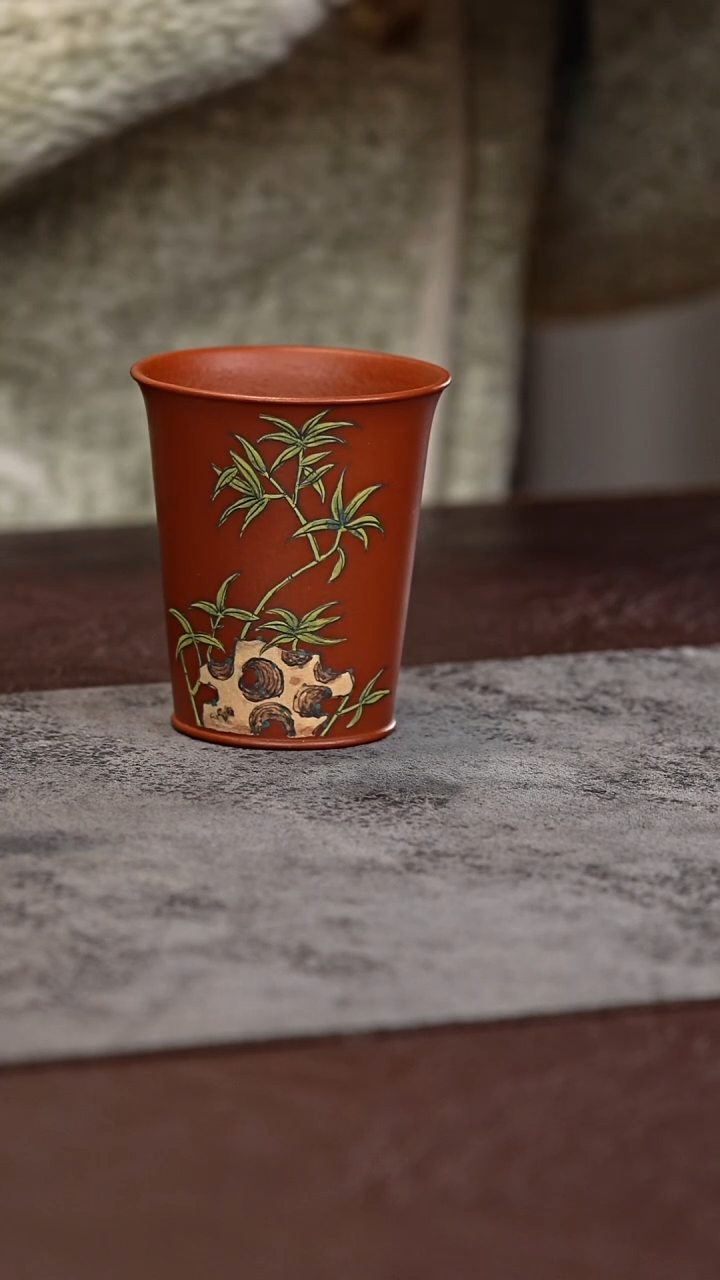茶杯紫泥朱泥闻香杯