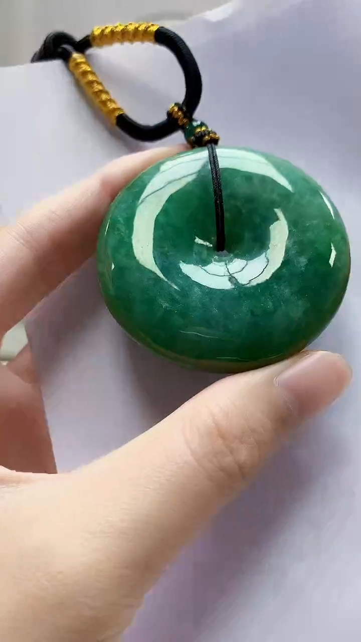 未镶嵌定制翡翠 5060zm-毛货挂件140