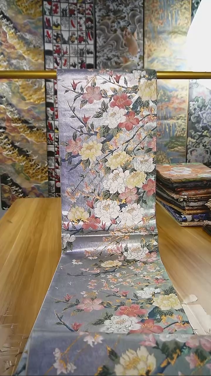 【闪购商品】织绣织锦133六通玉兰花