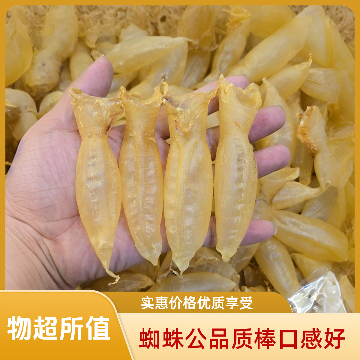 蜘蛛公胶，肉质细腻，Q弹煲汤食材干货