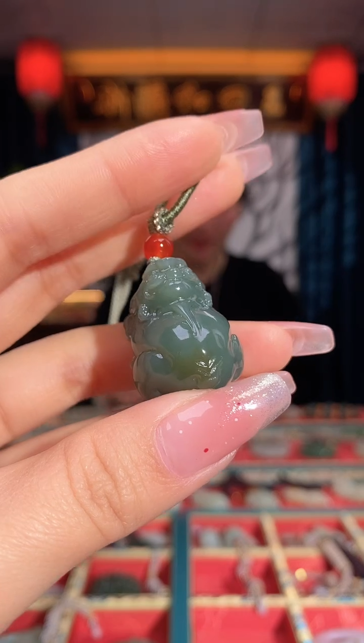 【闪购商品】和田玉颈饰未镶嵌貔貅