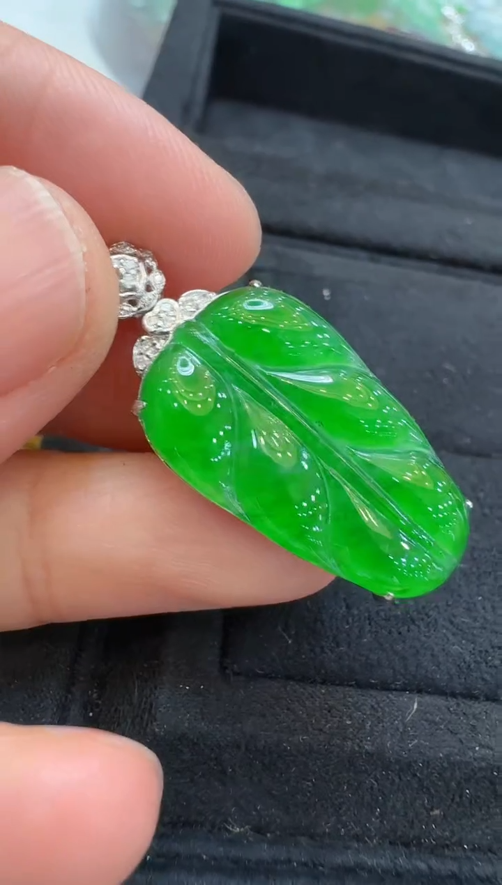 【闪购商品】翡翠颈饰18K金镶嵌多样性团购发一件