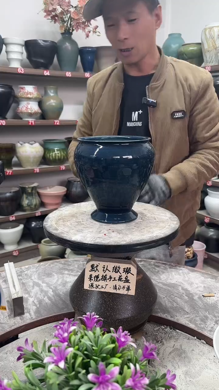 12-4-高19口14瑕-花盆