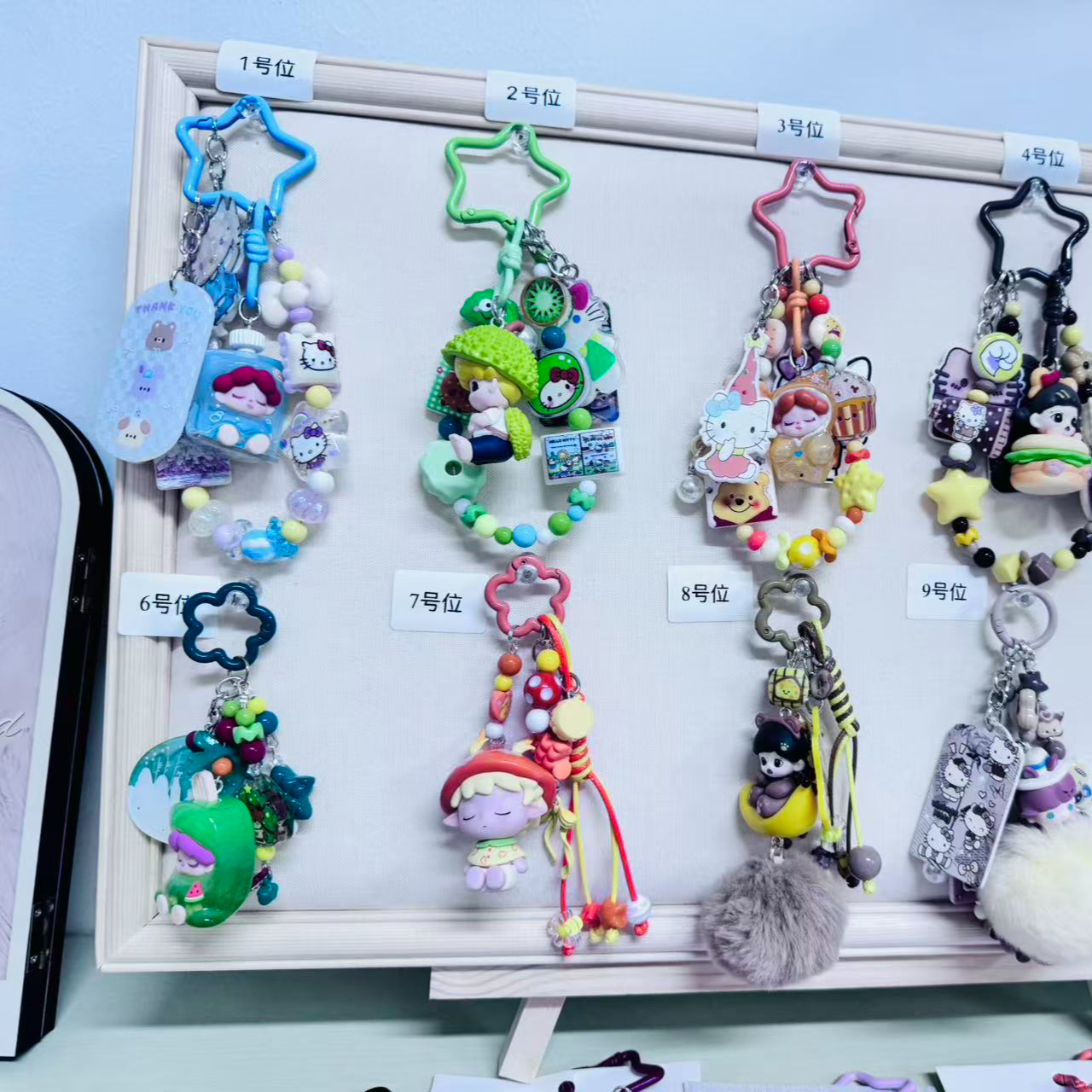 ！下单备注编号！DIY手机链>斜跨链>包挂/防丢/钥匙扣/通用手工创意