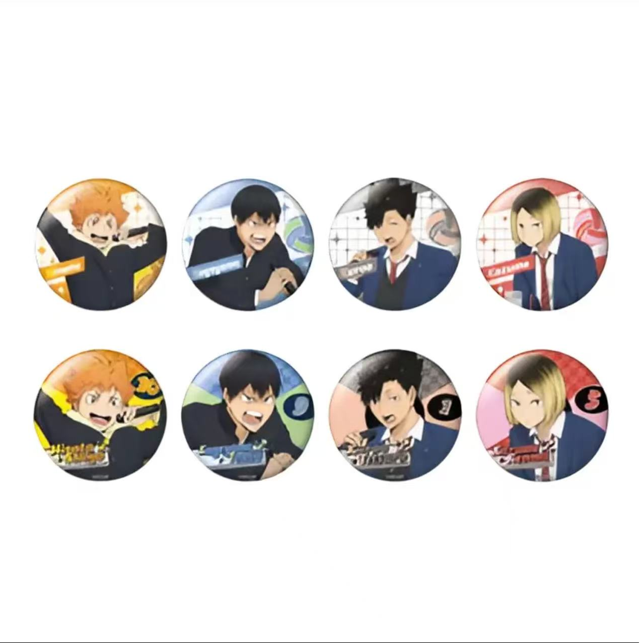 【排球卡拉ok】排球少年ktv卡拉ok唱歌吧唧徽章（盲盒代拆）