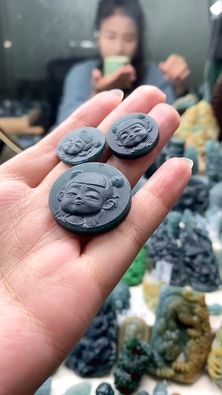 定制和田玉翡翠毛货不退不换11.30