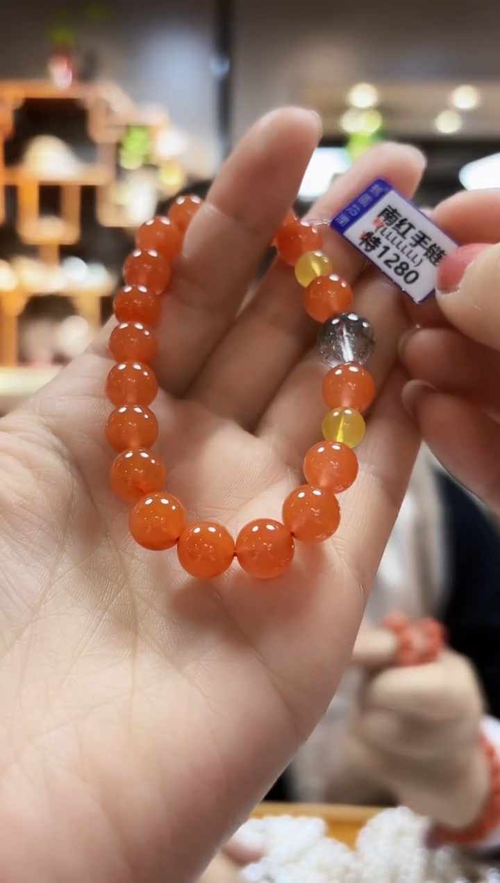 【闪购商品】南红玛瑙手链未镶嵌手链9