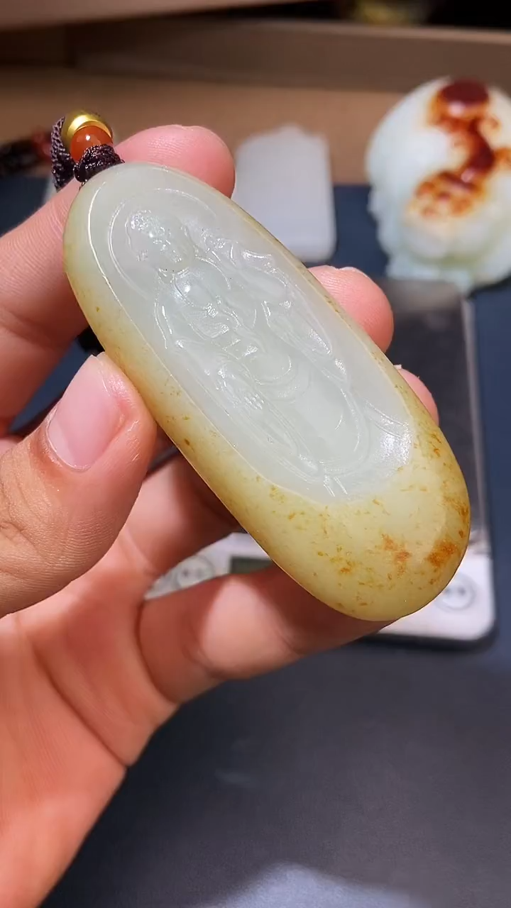 颈饰未镶嵌和田玉HX