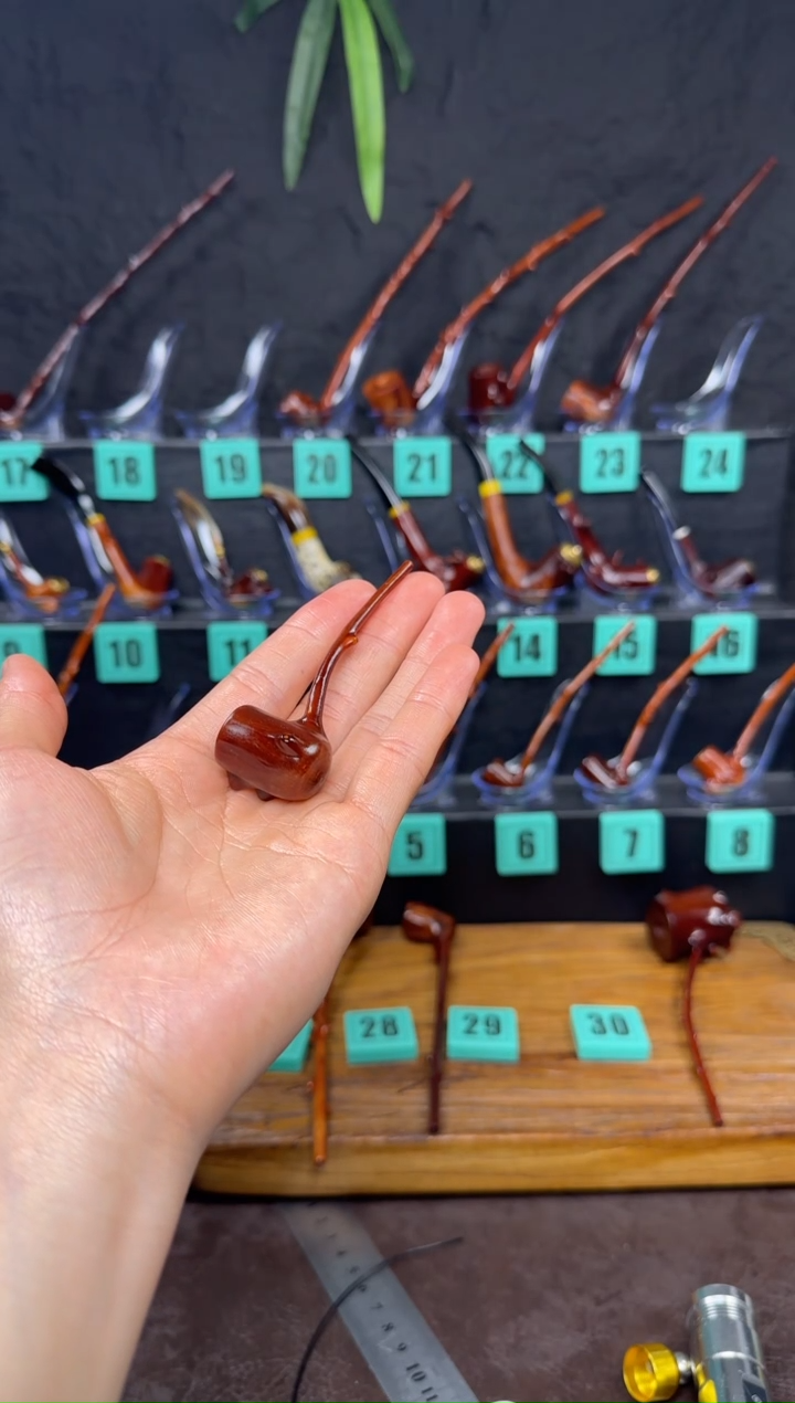 一物一图檬子木手工香烟嘴