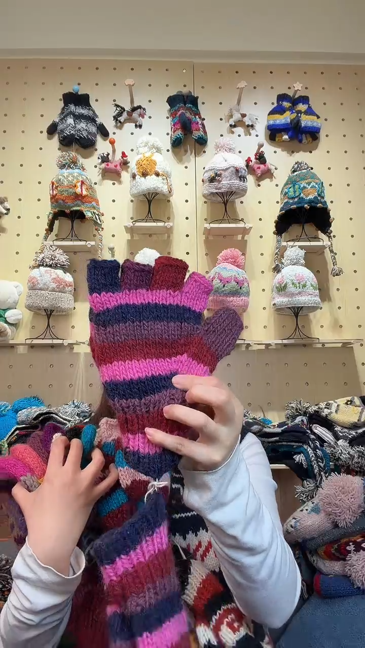 羊毛百分百纯手工纯羊毛帽子闪购7