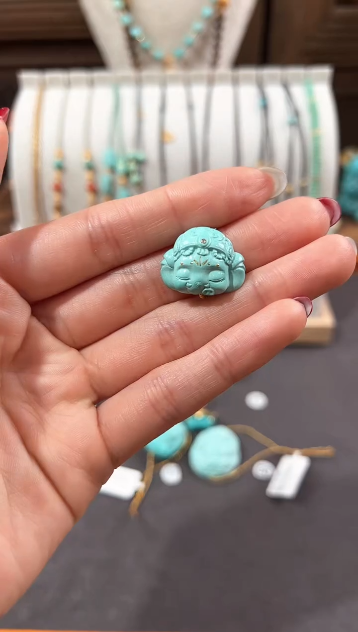 【闪购商品】绿松石配饰未镶嵌绿松石配饰