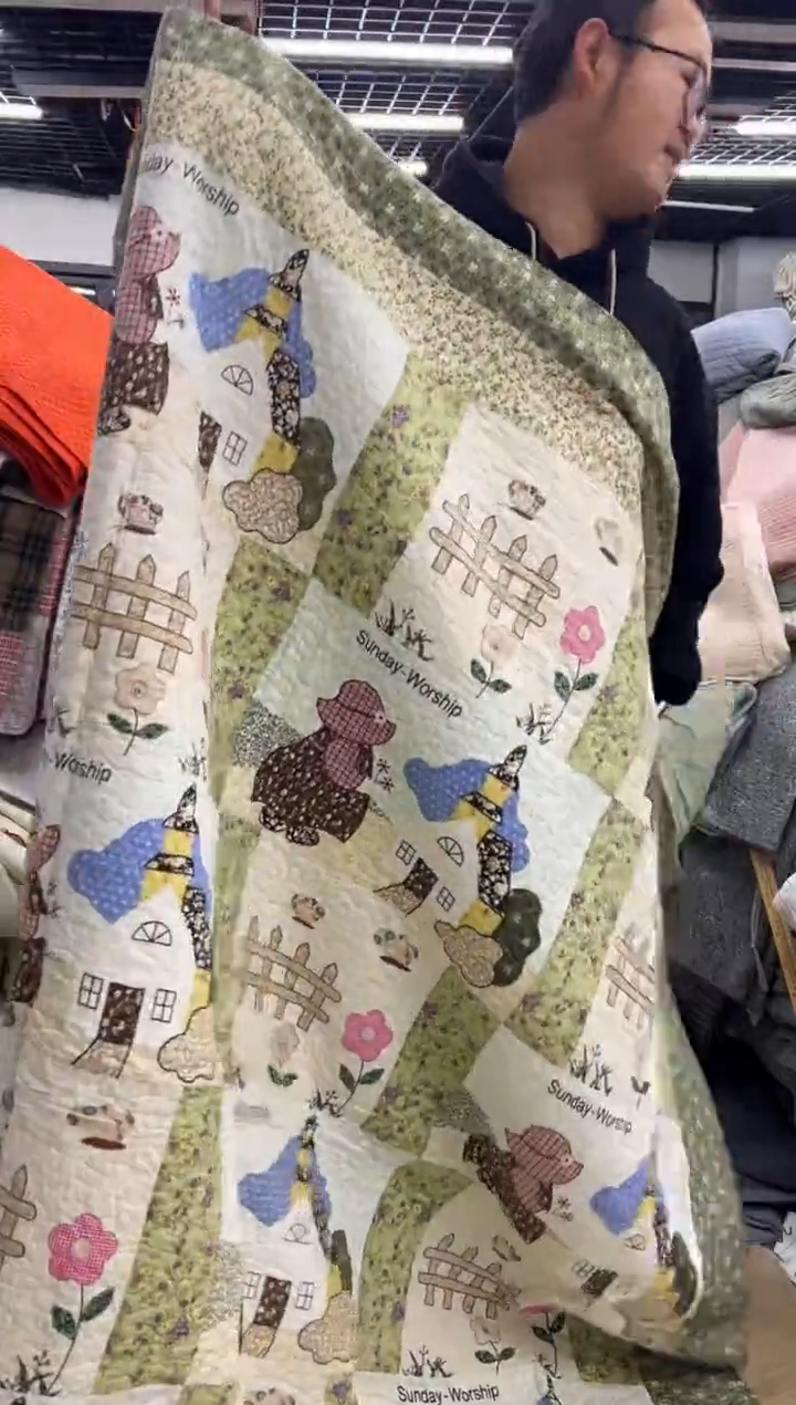 棉编号13美希专属链接孤品床盖1.6*2.0