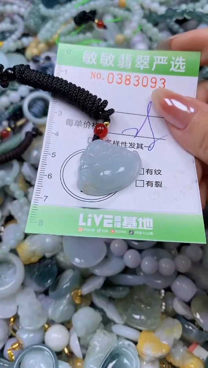 颈饰未镶嵌翡翠闪购0383093
