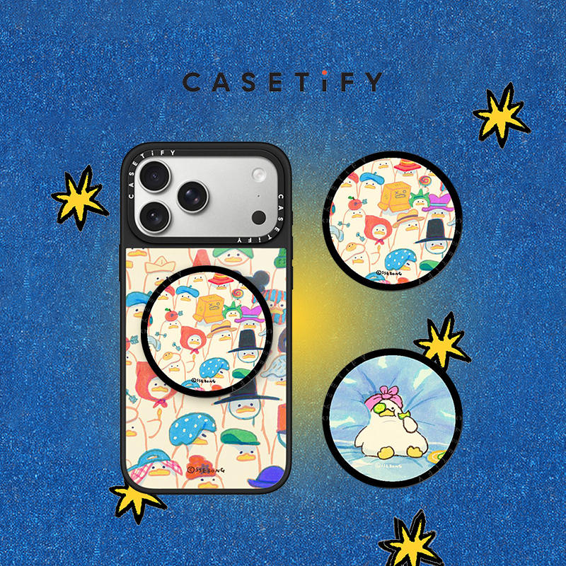 CASETiFY  SSEBONG小鸭子手机支架 磁吸配件适用于Magsafe新