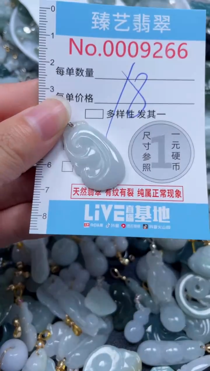 颈饰未镶嵌翡翠9266