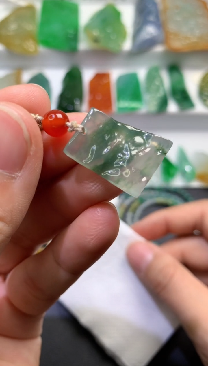 颈饰未镶嵌翡翠642