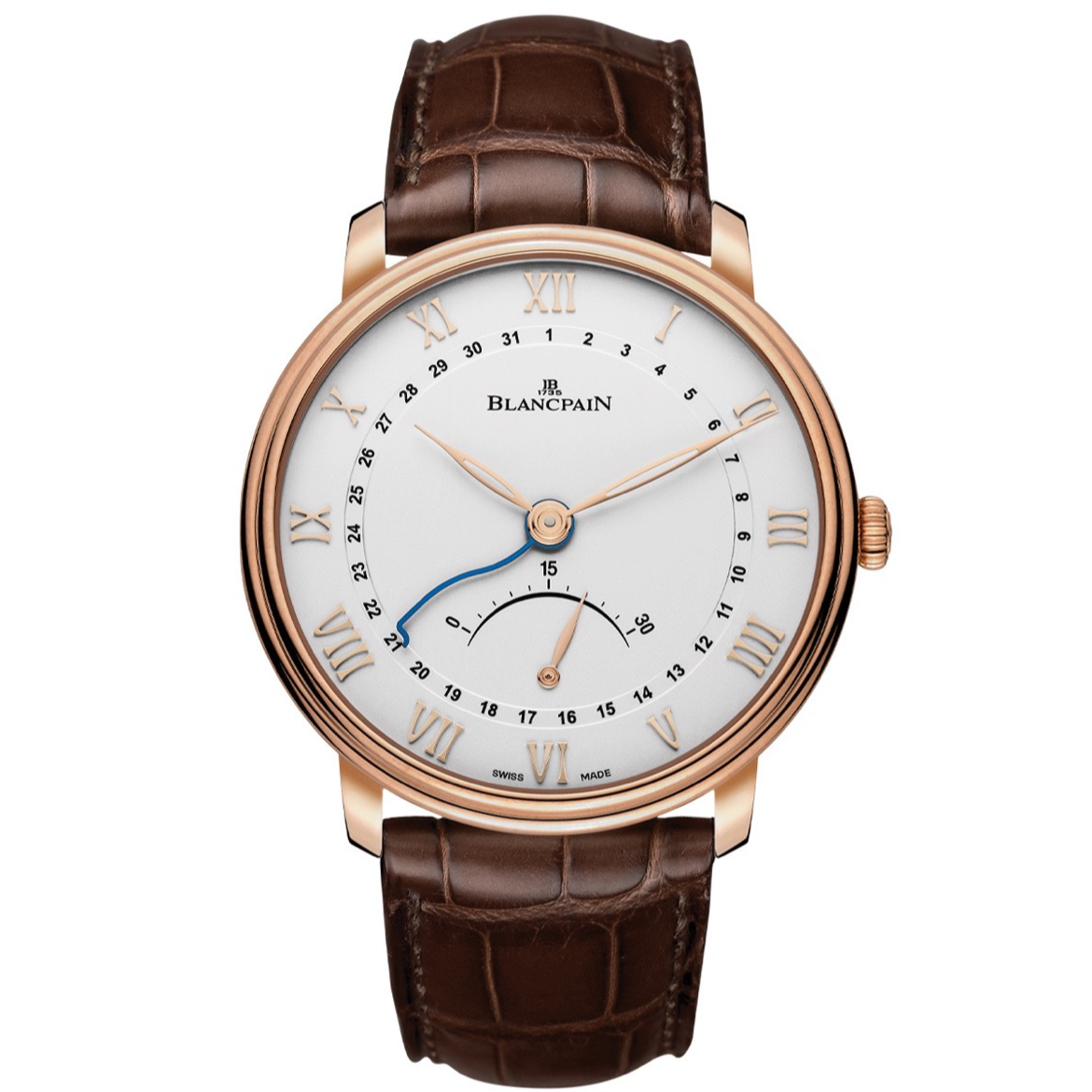 99新 Blancpain 宝珀经典系列/6653/18k红金/表径40/男士名表