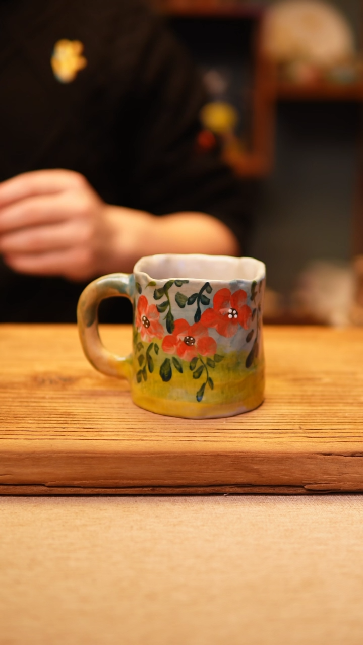 【闪购商品】@@陶园瓷舍@@纯手工手绘@高温釉下彩