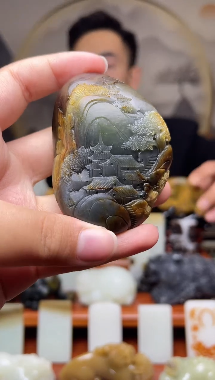 【闪购商品】和田玉吊坠未镶嵌52