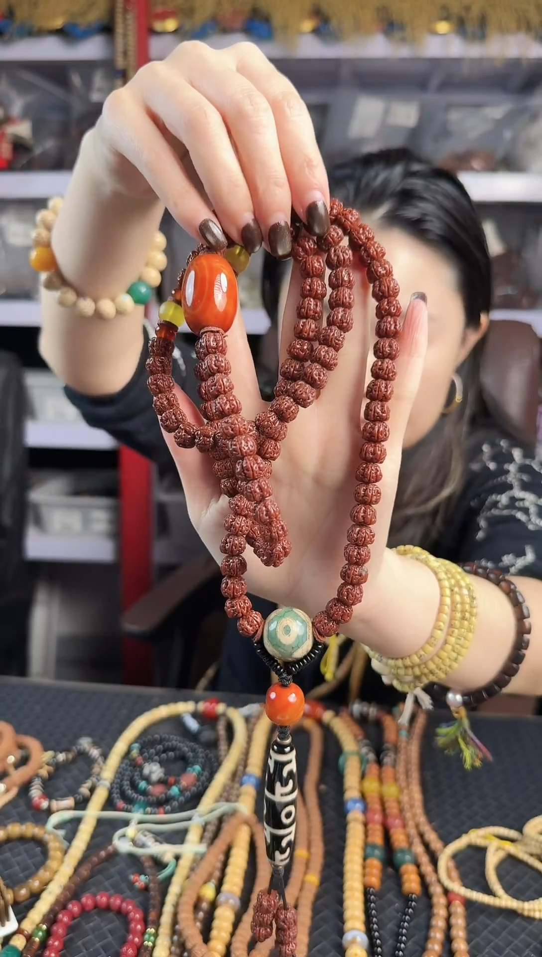 手串金刚菩提机刷盘龙108满配饰