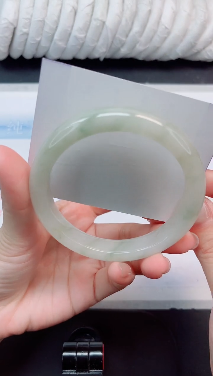 【闪购商品】石英质玉手镯未镶嵌127#61.9